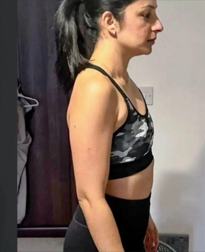 MFF client before and after 12-month transformation