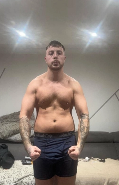 MFF client before and after — fat loss and muscle gain